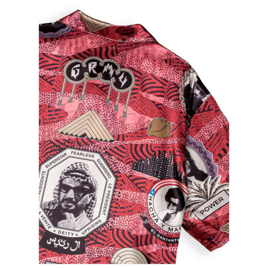 Grimey Unisex πουκάμισο Supastar Satin Button Up Shirt